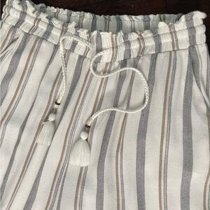 Lovestitch Neutral Striped Pants